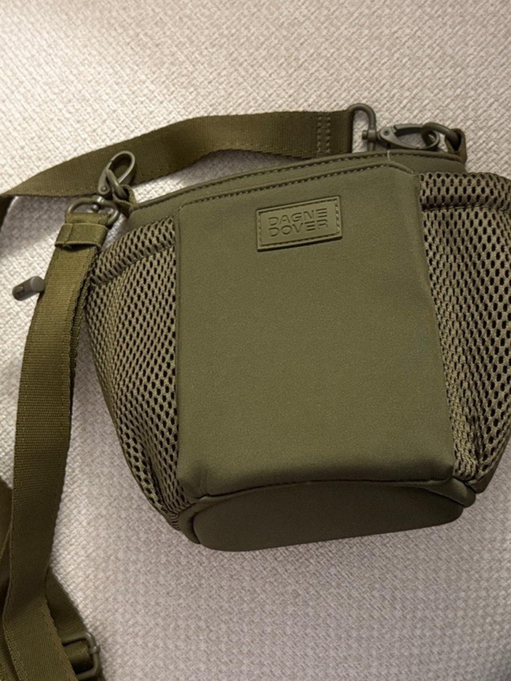 Dagne Dover Dark Green Belt Bag NWT